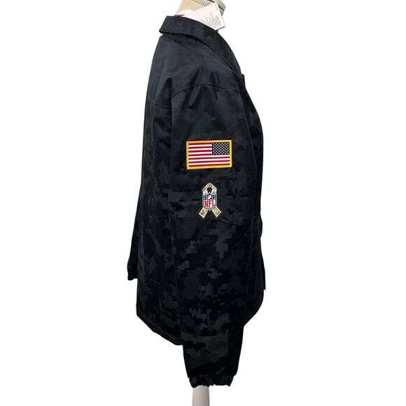 NIKE Cleveland Browns Salute to Service Jacket Digital Camo Mens Size Medium NWT - Picture 3 of 15